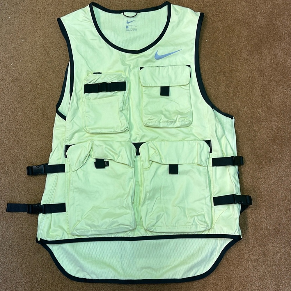Nike Run Ready Vest Luminous yellow, Men’s small